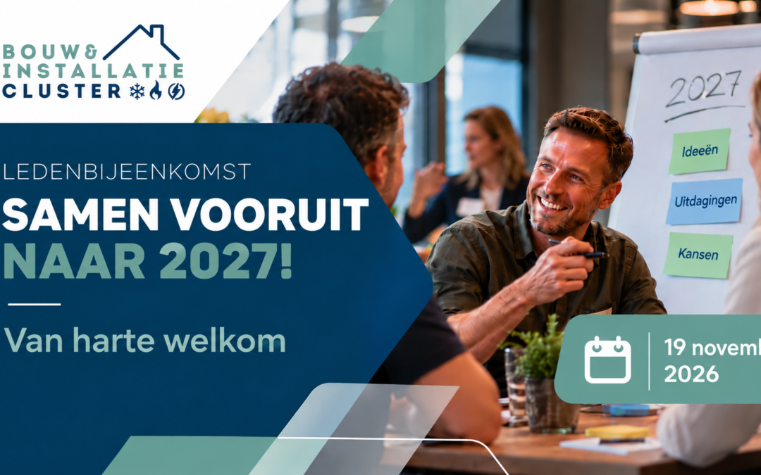 Ledenbijeenkomst – Samen vooruit naar 2027